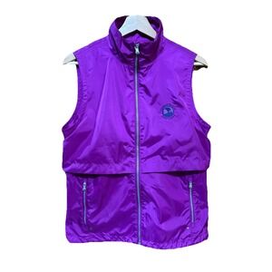 Ralph Lauren Golf Pebble Beach Womens Vest Sleeveless Jacket Purple Medium  NWOT